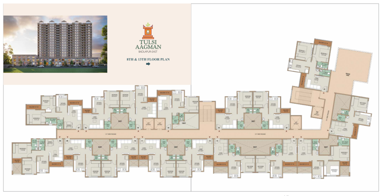 Tulsi Agman Floor Plan 2