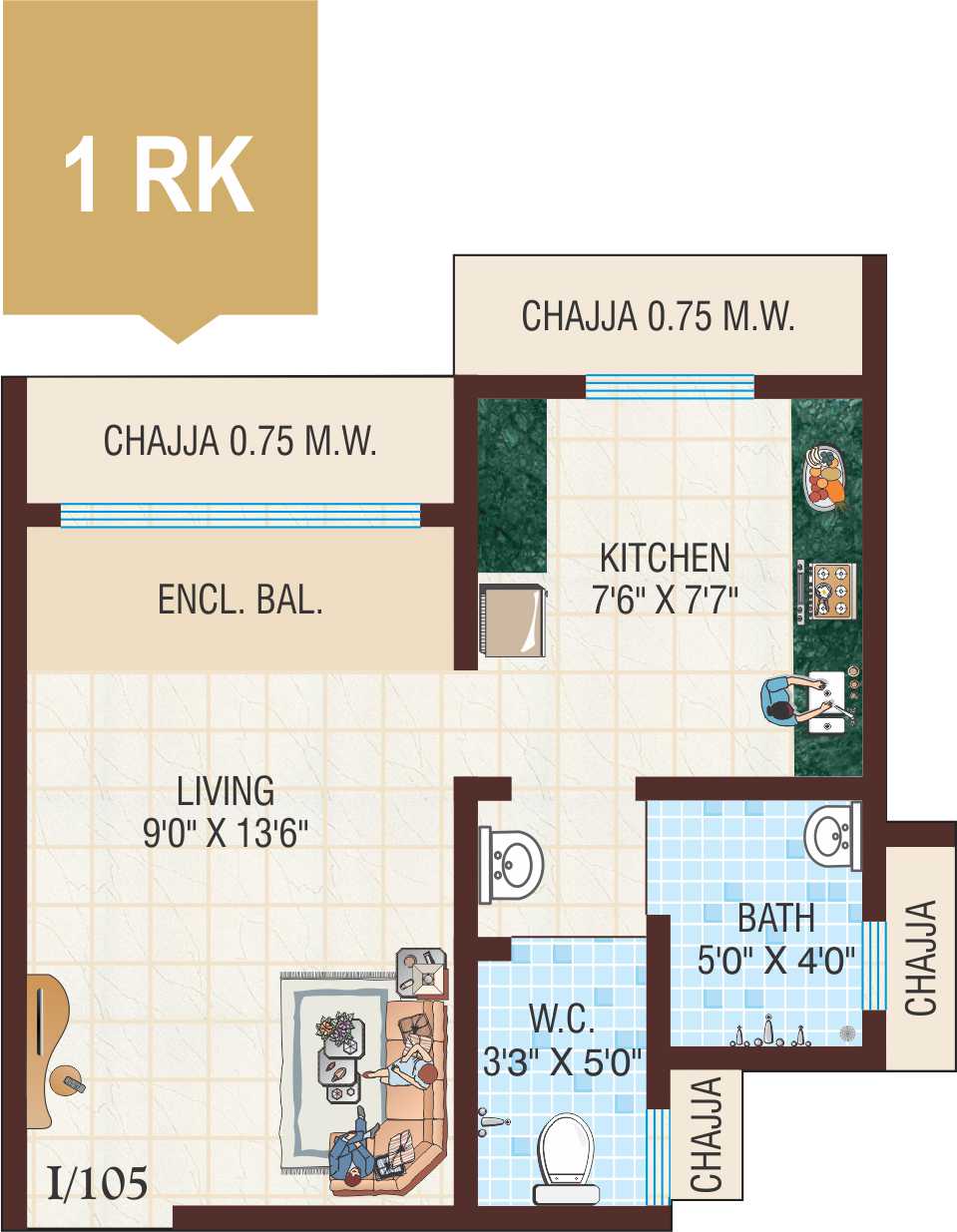 Tulsi Vivan Floor Plan 2