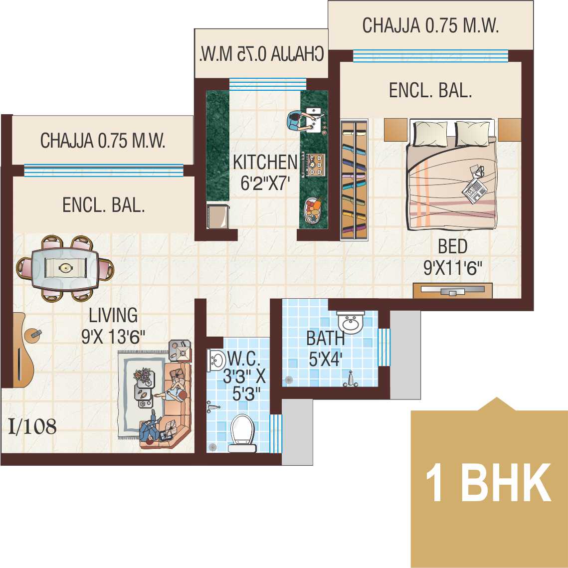 Tulsi Vivan Floor Plan 4